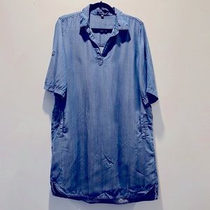 Velvet Heart Denim Dress